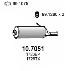 Амортизатор ASSO 10.7051