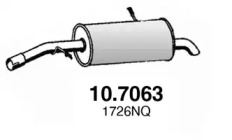 Амортизатор ASSO 10.7063