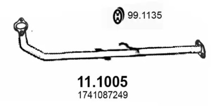 Трубка ASSO 11.1005