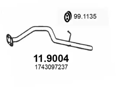 Трубка ASSO 11.9004