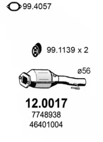 Катализатор ASSO 12.0017