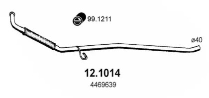 Трубка ASSO 12.1014