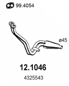 Трубка ASSO 12.1046