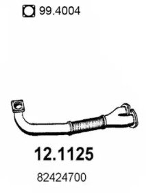 Трубка ASSO 12.1125