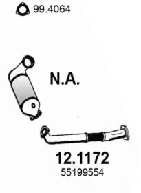 Трубка ASSO 12.1172