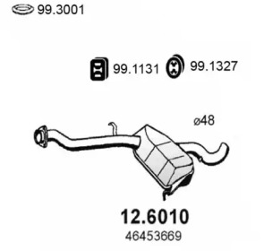 Амортизатор ASSO 12.6010