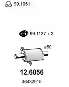 Амортизатор ASSO 12.6056