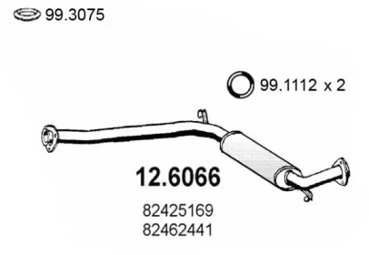 Амортизатор ASSO 12.6066