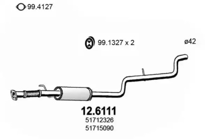 Амортизатор ASSO 12.6111