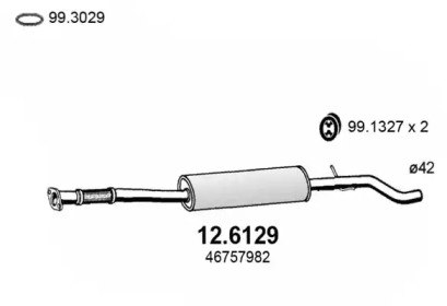 Амортизатор ASSO 12.6129