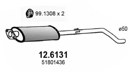 Амортизатор ASSO 12.6131