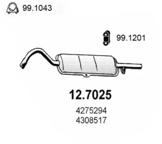 Амортизатор ASSO 12.7025