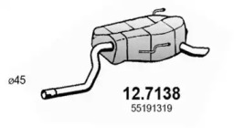 Амортизатор ASSO 12.7138