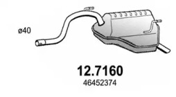 Амортизатор ASSO 12.7160