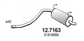 Амортизатор ASSO 12.7163