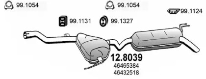 Амортизатор ASSO 12.8039