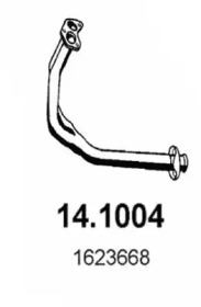 Трубка ASSO 14.1004