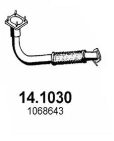Трубка ASSO 14.1030