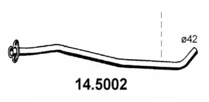 Трубка ASSO 14.5002