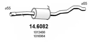 Амортизатор ASSO 14.6082