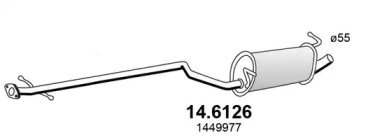 Амортизатор ASSO 14.6126