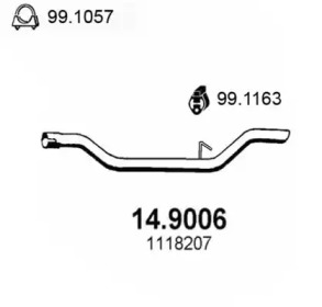 Трубка ASSO 14.9006