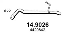 Трубка ASSO 14.9026