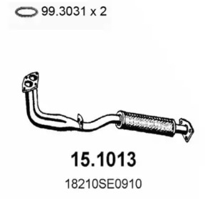 Трубка ASSO 15.1013
