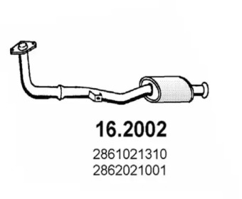 Амортизатор ASSO 16.2002