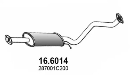 Амортизатор ASSO 16.6014