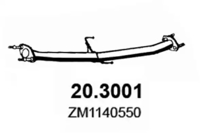 Трубка ASSO 20.3001