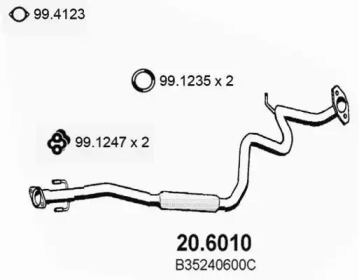 Амортизатор ASSO 20.6010