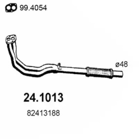 Трубка ASSO 24.1013