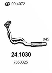 Труба выхлопного газа ASSO 24.1030