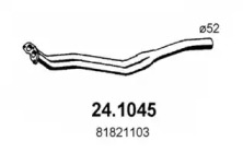 Труба выхлопного газа ASSO 24.1045