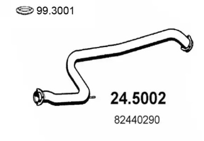 Трубка ASSO 24.5002