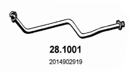 Трубка ASSO 28.1001