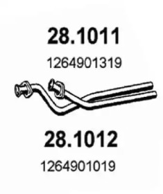 Трубка ASSO 28.1011