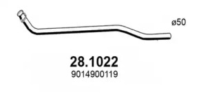 Трубка ASSO 28.1022