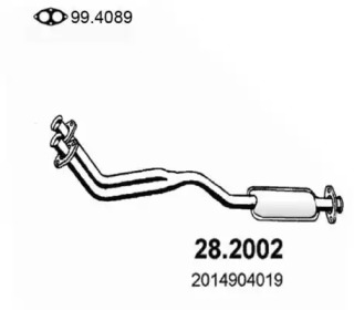 Амортизатор ASSO 28.2002