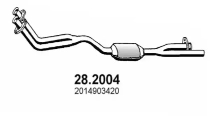 Амортизатор ASSO 28.2004