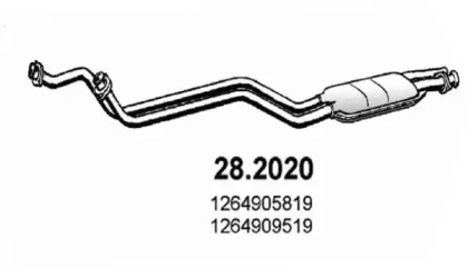 Амортизатор ASSO 28.2020