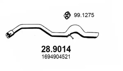 Трубка ASSO 28.9014