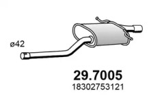 Амортизатор ASSO 29.7005