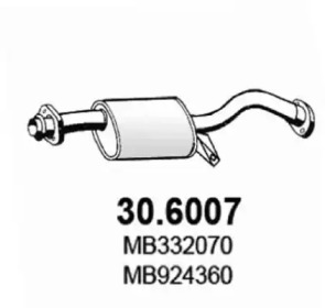 Амортизатор ASSO 30.6007