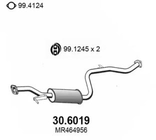 Амортизатор ASSO 30.6019