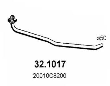 Трубка ASSO 32.1017