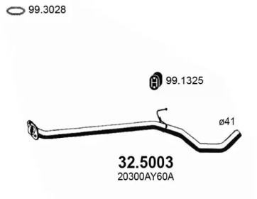 Трубка ASSO 32.5003