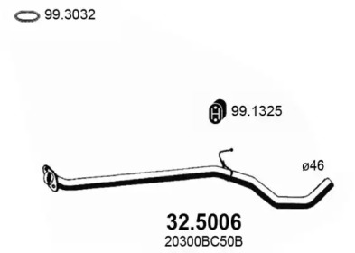 Трубка ASSO 32.5006