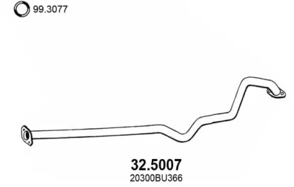 Трубка ASSO 32.5007